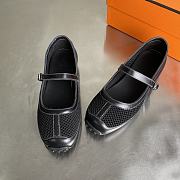 Bagsaaa Hermes Kichu ballet flat black - 4