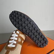 Bagsaaa Hermes Sneakers Kiga brown & beige - 4