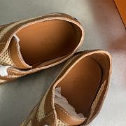 Bagsaaa Hermes Sneakers Kiga brown & beige - 2
