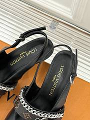 Bagsaaa LV Vibe Slingback Pump Black 5.5cm - 2