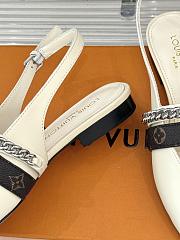 Bagsaaa LV Vibe Slingback Flat Ballerina Vanilla - 2