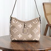 Bagsaaa LV M47180 CarryAll PM Bag Grey/Crème Beige - 29.5cm - 4