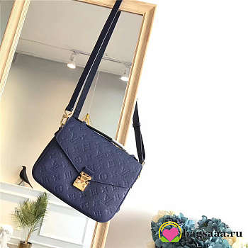 Bagsaaa LV M47142 Pochette Métis Bag Navy Blue - 25cm