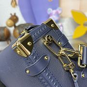 Bagsaaa LV M15226 New Side Trunk MM Bag Navy Blue - 23.5cm - 3
