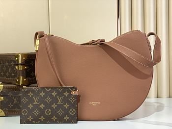 Bagsaaa LV M14642 Low Key Cookie MM Bag Brown - 32cm