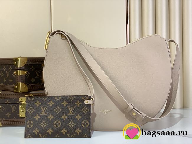 Bagsaaa LV M14635 Low Key Cookie MM Bag Walnut - 32cm - 1