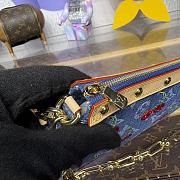Bagsaaa M13994 LV x TM Pochette Accessoires Denim & Cherry - 22cm - 3
