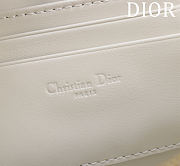 Bagsaaa Diorstar Hobo Bag with Chain Latte Macrocannage Lambskin - 22cm - 2