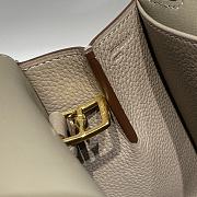 Bagsaaa Hermes Halzan Etoupe & Gold - 25cm - 4