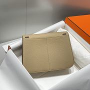 Bagsaaa Hermes Halzan Beige & Gold - 25cm - 3