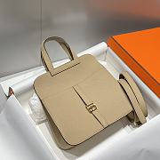 Bagsaaa Hermes Halzan Beige & Gold - 25cm - 2