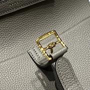Bagsaaa Hermes Halzan Gray & Gold - 25cm - 3