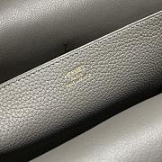 Bagsaaa Hermes Halzan Gray & Gold - 25cm - 2