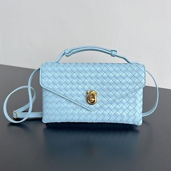 Bagsaaa Bottega Veneta Knot Lock 817191 blue - 25cm