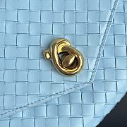 Bagsaaa Bottega Veneta Knot Lock 817191 blue - 25cm - 2