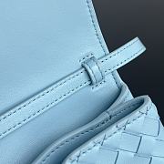 Bagsaaa Bottega Veneta Knot Lock 817191 blue - 25cm - 4