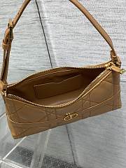 Bagsaaa Dior Miss Caro Cigale Mini Bag Light Gold-Tone Macrocannage Lambskin - 24cm - 4