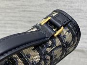 Bagsaaa Dior Miss Montaigne Mini Bag Blue Dior Oblique Jacquard - 20cm - 2