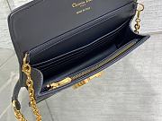 Bagsaaa Dior Miss Montaigne Mini Bag Blue Dior Oblique Jacquard - 20cm - 3