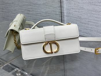 Bagsaaa Dior Miss Montaigne Mini Bag Latte Smooth Calfskin - 20cm