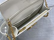 Bagsaaa Dior Miss Montaigne Mini Bag Latte Smooth Calfskin - 20cm - 4
