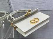 Bagsaaa Dior Miss Montaigne Mini Bag Latte Smooth Calfskin - 20cm - 3