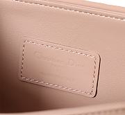 Bagsaaa Dior Small 30 Montaigne Avenue Top Handle Bag Pale Pink Patent Calfskin - 19cm - 2