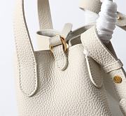 Bagsaaa Dior Small Signature Bucket Bag Latte Grained Calfskin - 21cm - 2
