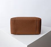 Bagsaaa Dior Small Signature Bucket Bag Brown Grained Calfskin - 21cm - 4