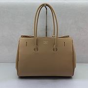 Bagsaaa Balenciaga Bel Air Carry All Bag Medium in beige smooth calfskin - 37cm - 4