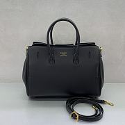 Bagsaaa Balenciaga Bel Air Carry All Bag Small in black smooth calfskin - 30cm - 2