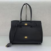 Bagsaaa Balenciaga Bel Air Carry All Bag Medium in black smooth calfskin - 37cm - 4