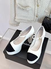 Bagsaaa Chanel Mary Janes G46434 Ivory & Black - 2