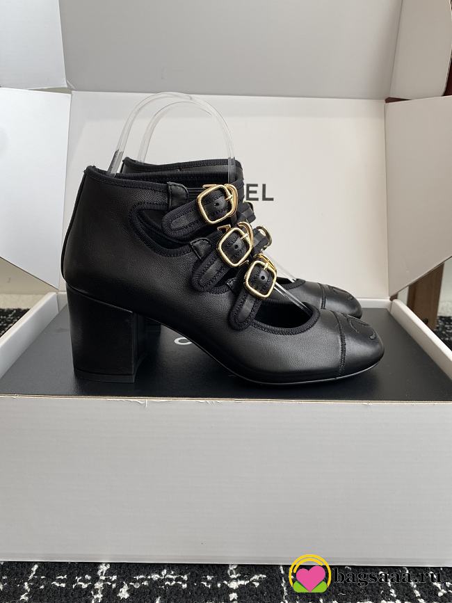 Bagsaaa Chanel Mary Janes G46456 Black - 1