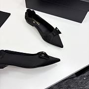 Bagsaaa Chanel Ballet flats G46546 Black Silk Satin - 4