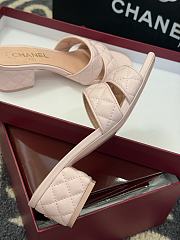 Bagsaaa Chanel Mules G46480 Pink Lambskin - 5cm - 2