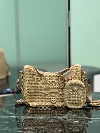 Bagsaaa Prada Re-Edition 2005 crochet bag 1BH204 - 22cm