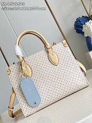 Bagsaaa LV M15138 Prefall 2025 OnTheGo PM Azure Blue/Sand - 25cm - 1