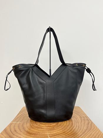 Bagsaaa YSL Bag Y large hobo in leather 833160 black - 35cm
