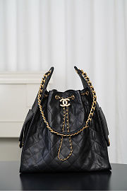 Bagsaaa CHANEL 25 Medium Handbag AS5311 Black Caviar - 40cm - 1