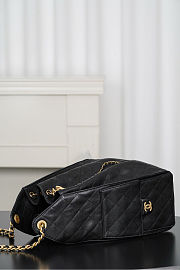Bagsaaa CHANEL 25 Medium Handbag AS5311 Black Caviar - 40cm - 5
