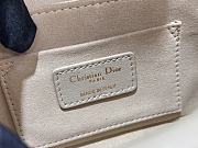 Bagsaaa Mini Dior Jolie Top Handle Bag Powder Beige Cannage Calfskin - 19cm - 2