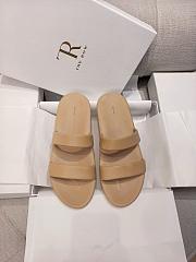 Bagsaaa The Row Foam sandals beige - 4