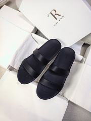 Bagsaaa The Row Foam sandals black - 1