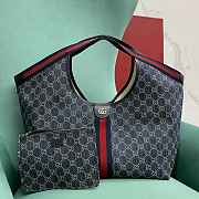 Bagsaaa Gucci Giglio large tote bag 853971 blue - 42 (60)cm - 1