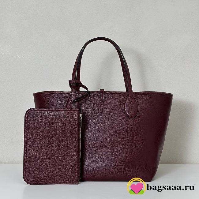 Bagsaaa Gucci Totissima large reversible tote 839112 red - 30 (50)cm - 1