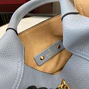 Bagsaaa Gucci Softbit medium top handle bag 837467 light blue - 27.5cm - 4