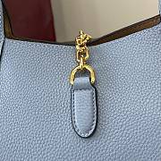 Bagsaaa Gucci Softbit medium top handle bag 837467 light blue - 27.5cm - 2