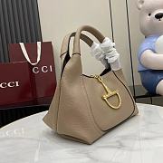 Bagsaaa Gucci Softbit medium top handle bag 837467 beige - 27.5cm - 4