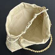 Bagsaaa Bottega Veneta Dustbag Notte 839394 Sea salt - 33cm - 3
